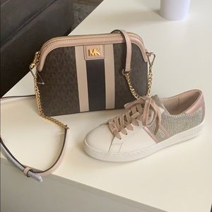 Michael Kors Crossbody Purse and Snickers